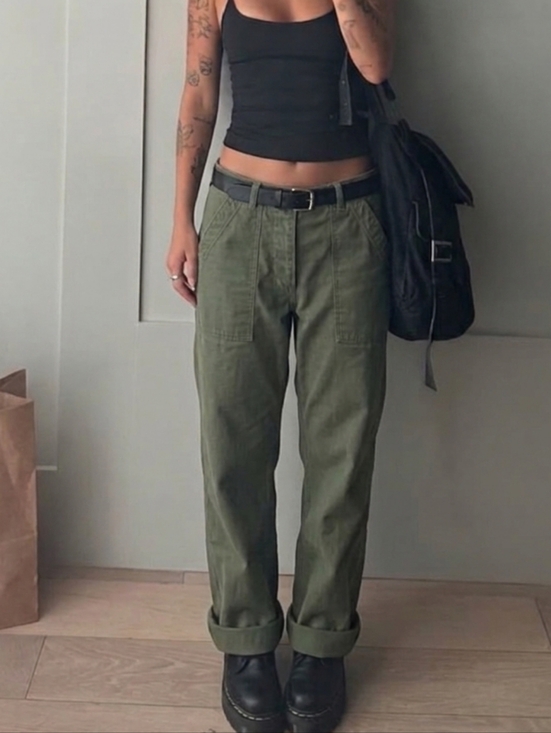 Vintage Pants - Vintage Deadstock Gorpcore OG 107 Vietnam Military Army Pants Size 32